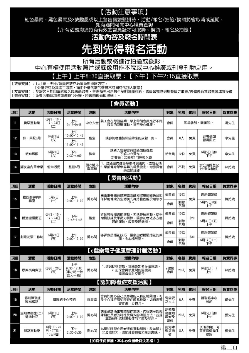 2025年6月份通訊