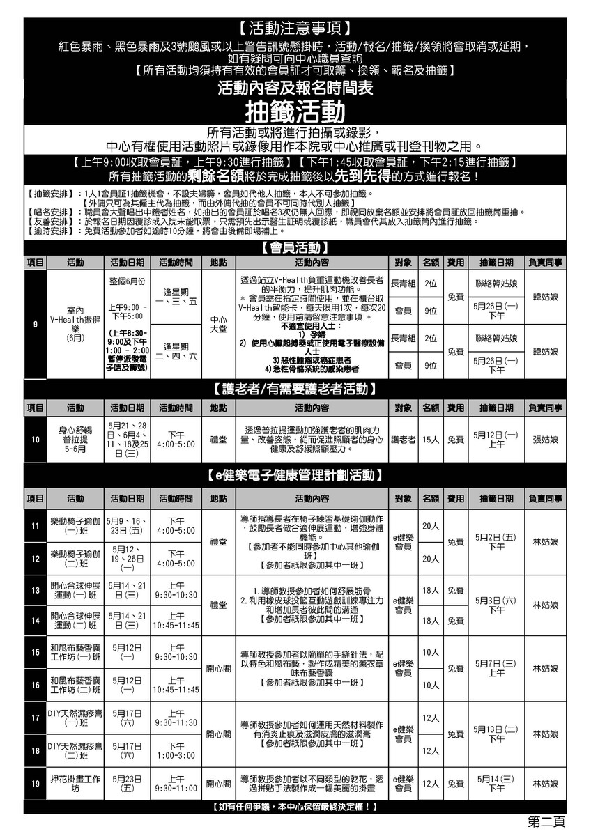 2025年5月份通訊